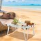 Compact Folding Camping Table with Storage Bag and Waterproof Desktop - 37" x 27" x 19" (L x W x H)